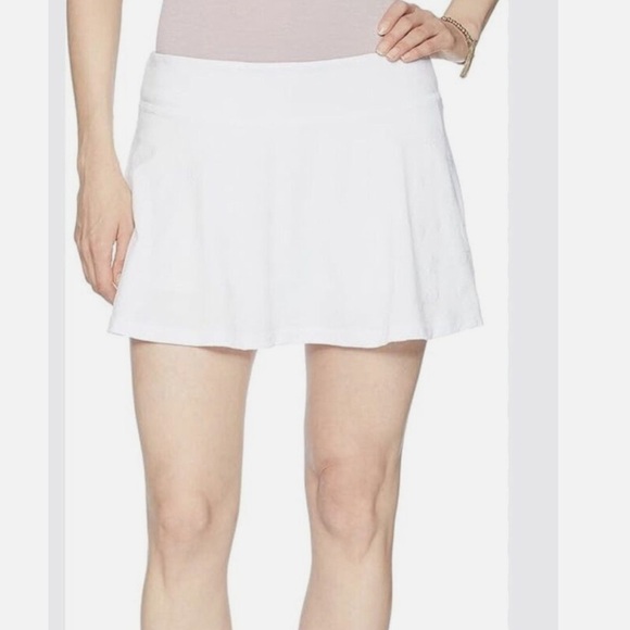 Lilly Pulitzer Resort White Perfect Match Jacquard Alia Skort Sz Medium Preppy - Picture 10 of 10